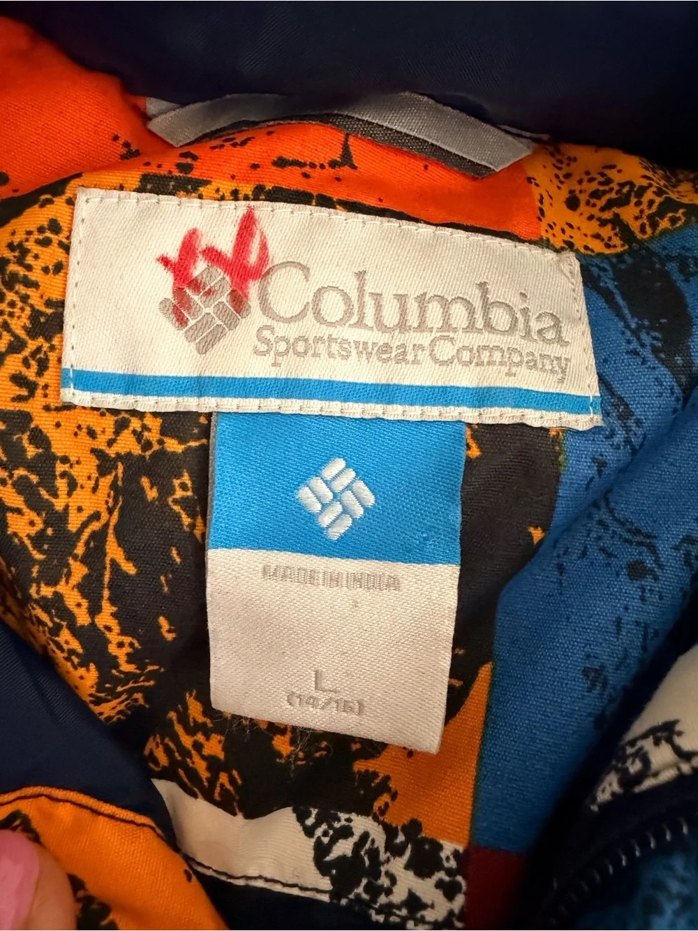 Columbia Kids' Colorblock Hooded Winter Jacket - Multicolor